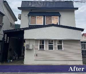 大鰐町　屋根リフォーム完成